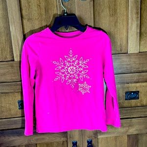 Long sleeved, bright pink shirts from CAT and Jack size 7/8